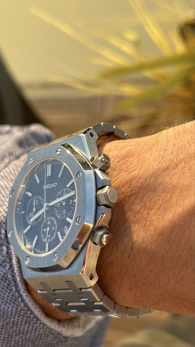 Zegarek Seiko Mod Royal Oak