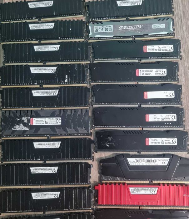 НЕРОБОЧА оперативна память озу  ддр2, ддр3, ддр4 пк і ноут