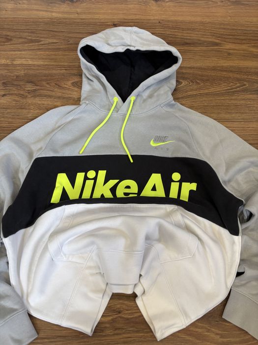 Szara bluza Nike z kapturem, meska, M, super stan