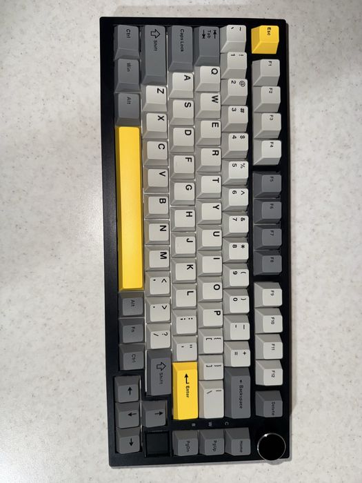 Ігрова клавіатура Ajazz ak820pro grey