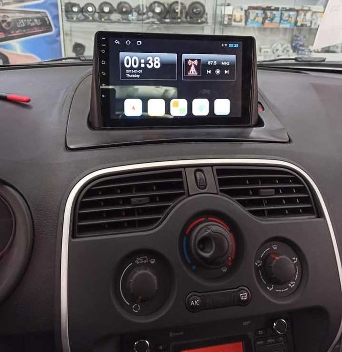 Rádio 2DIN 9" [4+64GB] • RENAULT Kangoo • (Após 2008) • Android GPS
