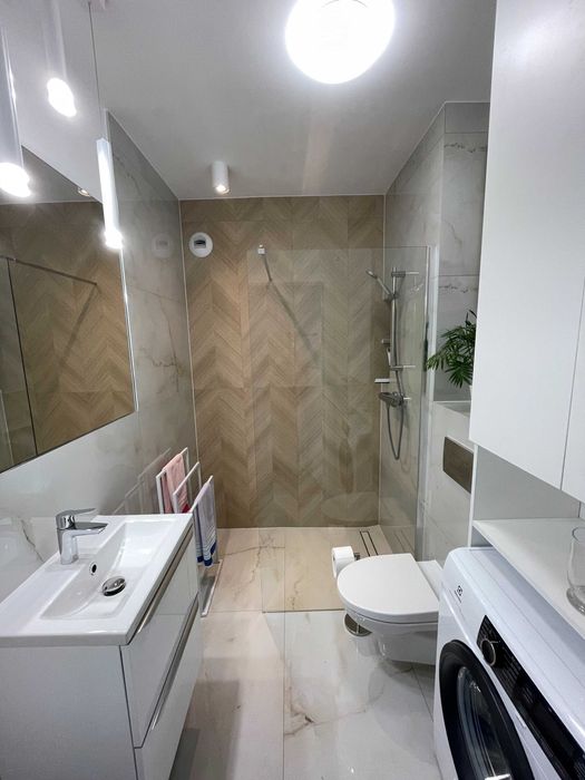 Do wynajęcia trzy lata użytkowane nowocześnie wyposażone mieszkanie 36 m² na ul. Piltza - Więcej