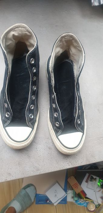 Converse trampki czarne