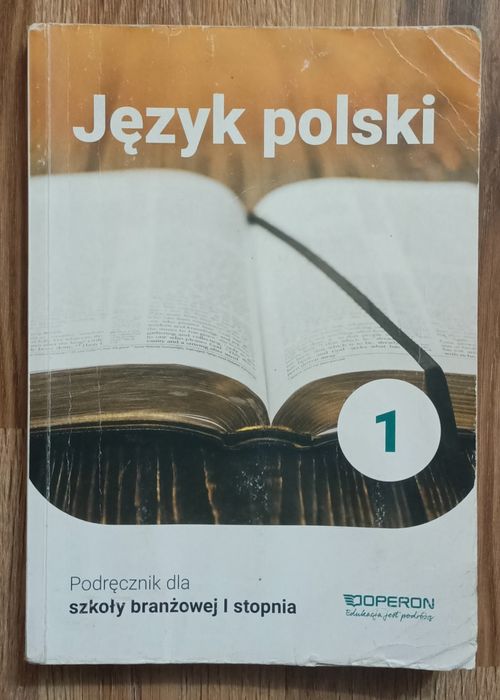 Podręcznik Polski klasa 1, CENA 15 zł