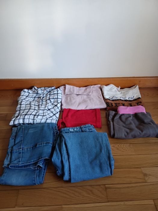 Lote de 7 peças de menina 9-10 anos