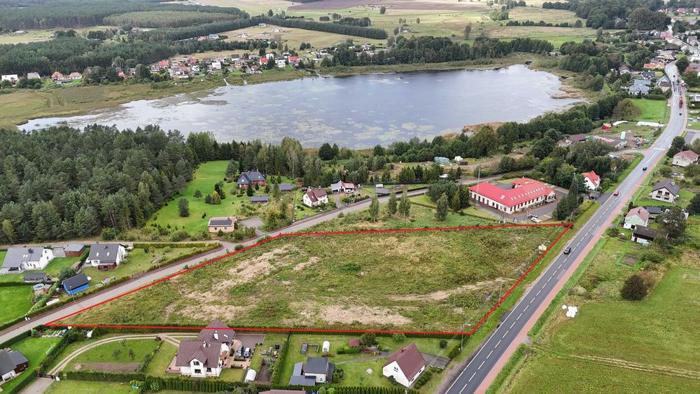 Działka inwestycyjna budowlana 1,2 ha Trzebielino I Słupsk I Pomorze