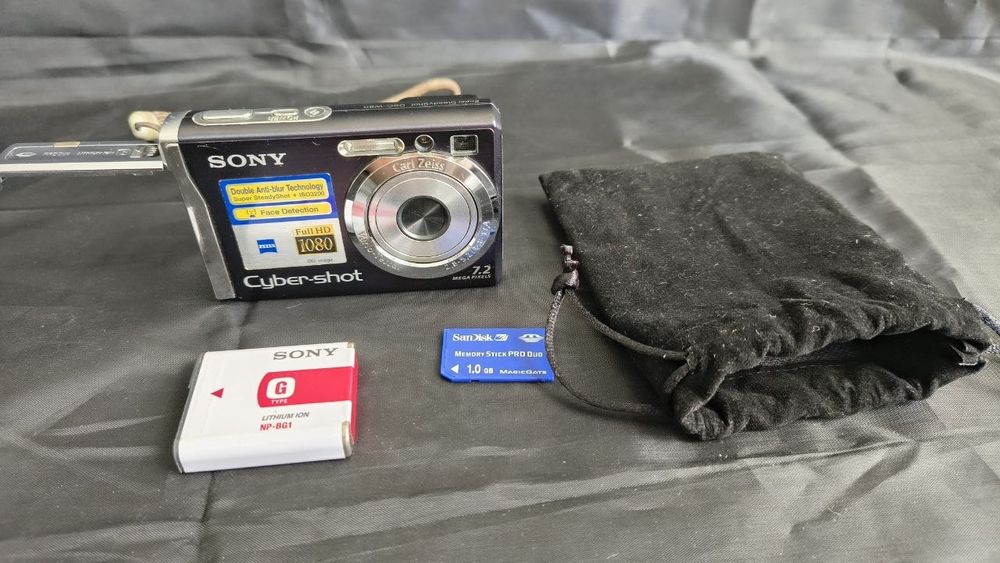 sony cyber shot dsc w80 - купить фототехнику, видеоаппаратуру