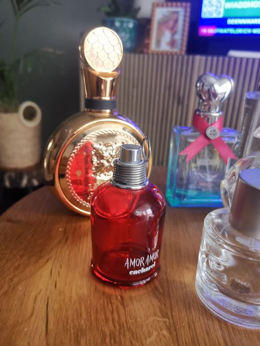 Flakony po perfumach arabskie olympea mex Avon moschino  cacharel amor