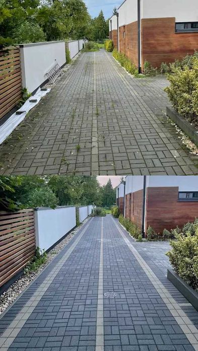 Profesjonalne czyszczenie kostki brukowej i elewacji CAŁA WIELKOPOLSKA