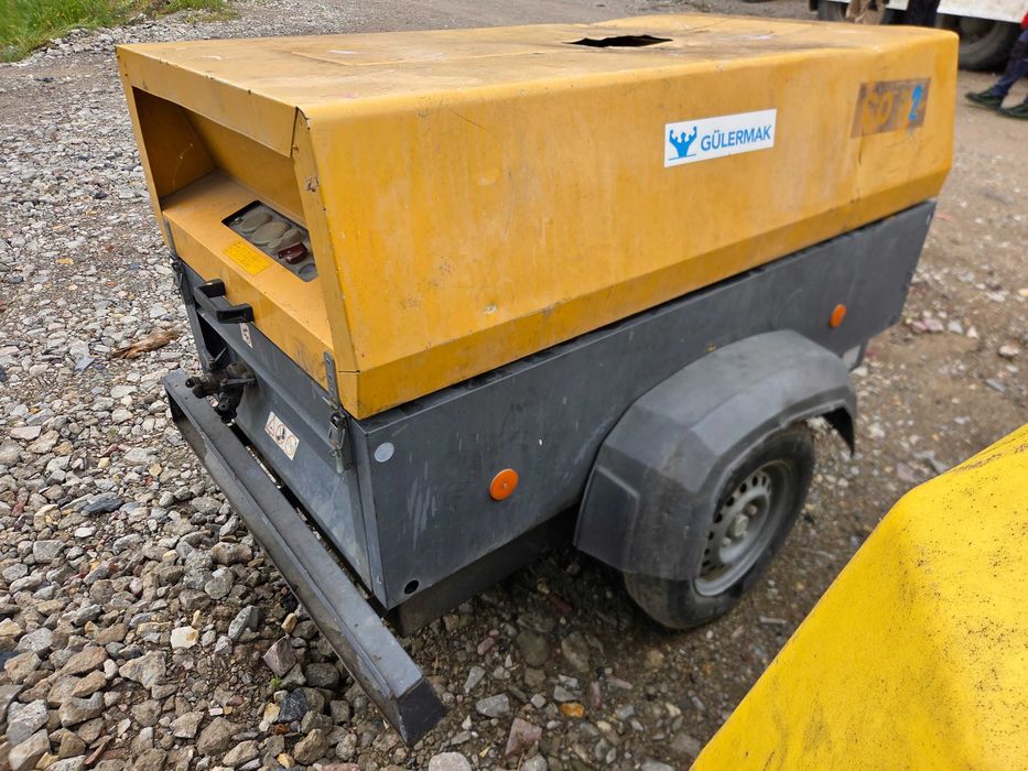 Sprężarka kompresor przewoźny Atlas Copco XAS87KD niezarejestrowana