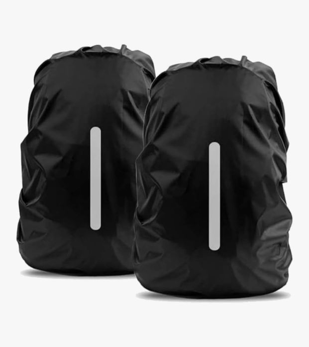 Vendo 2 capas impermeáveis para mochila, capacidade 35 L, novas