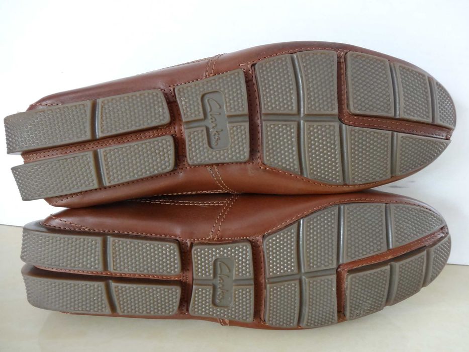 Buty CLARKS roz 46 Mokasyny SKÓRA