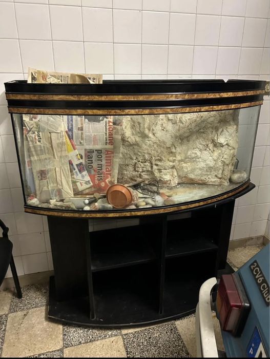 Aquário mais móvel de suporte