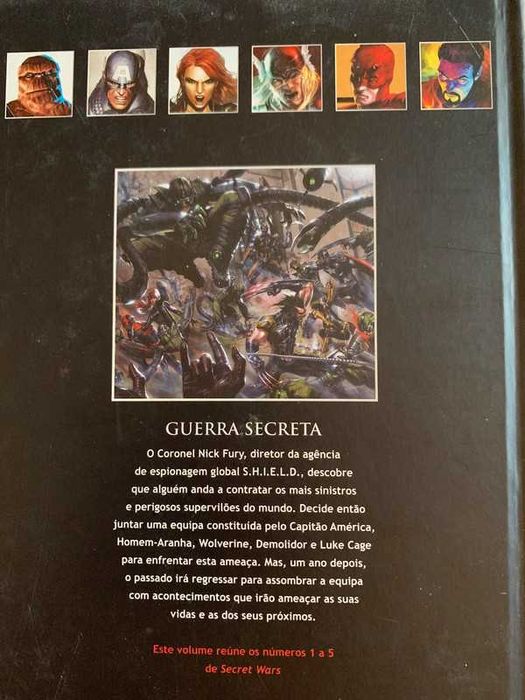 Graphic Novels Marvel - Guerra Secreta