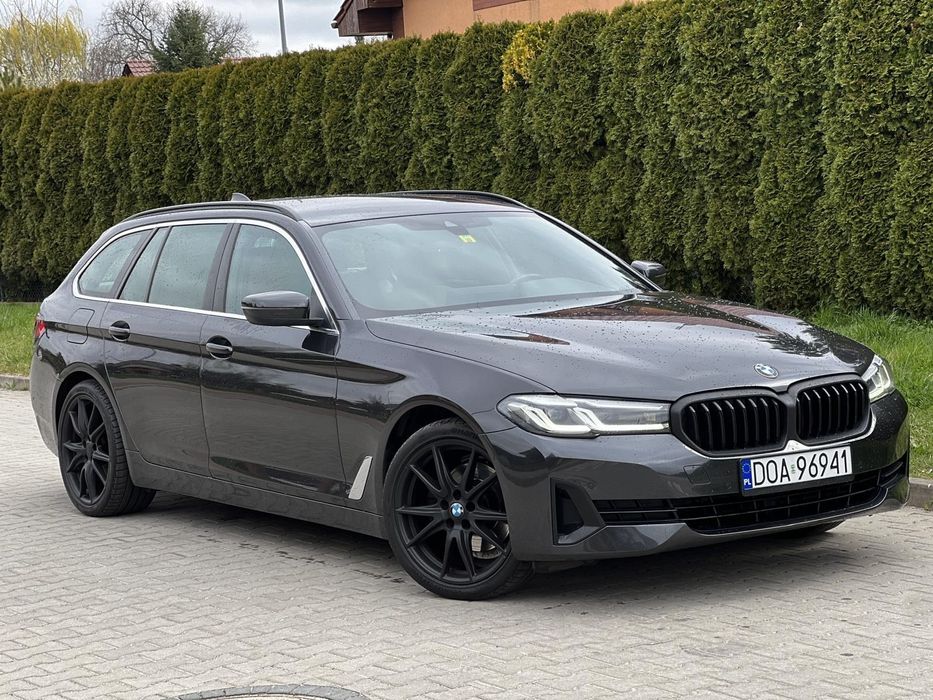 BMW Seria 5 2021 Lift Skóra Virtual Cocpit Led Bez Wypadkowy Idealny