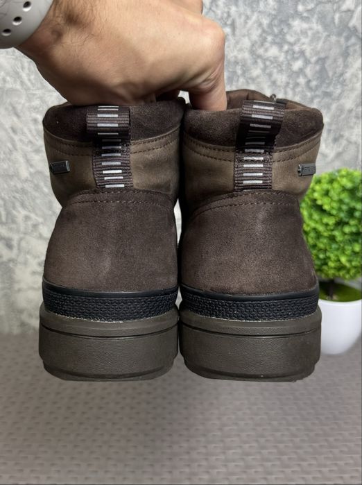 Clarks gore-tex ботинки 44 размер кожаные коричневые