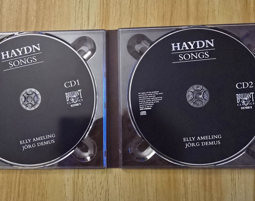 Coletânea 3 CDs HAYDN Songs