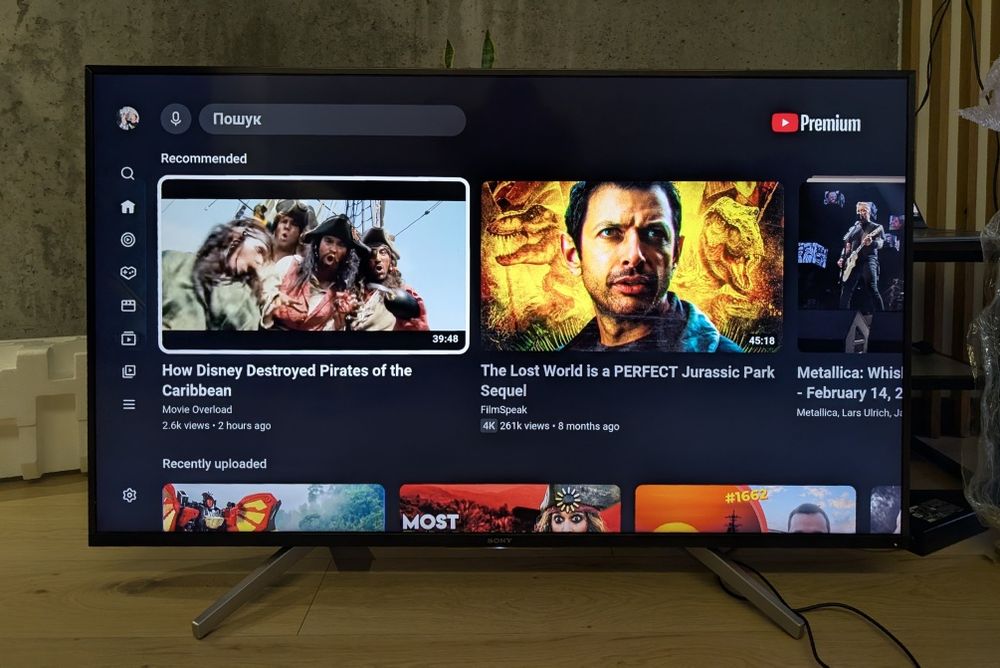 Телевізор Sony Bravia 49" KD49XF8596 4K HDR