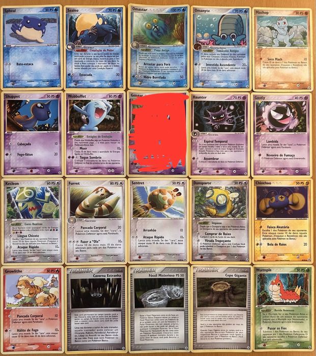 Cartas Pokemon - 100 unidades