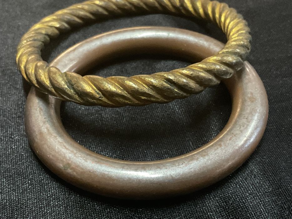 Pulseiras vintage metal