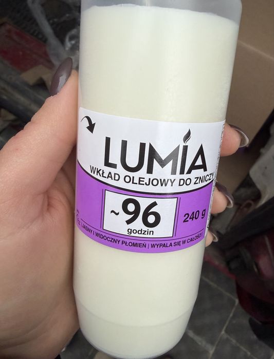Свічка lumia виробник Польща 96 годин