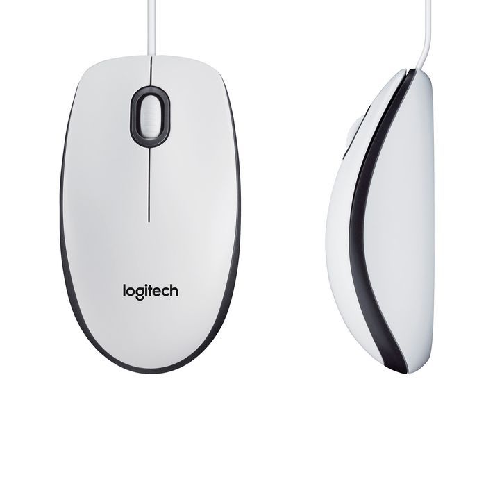outlet logitech m100 wired usb mouse, 3-buttons,1000 dpi