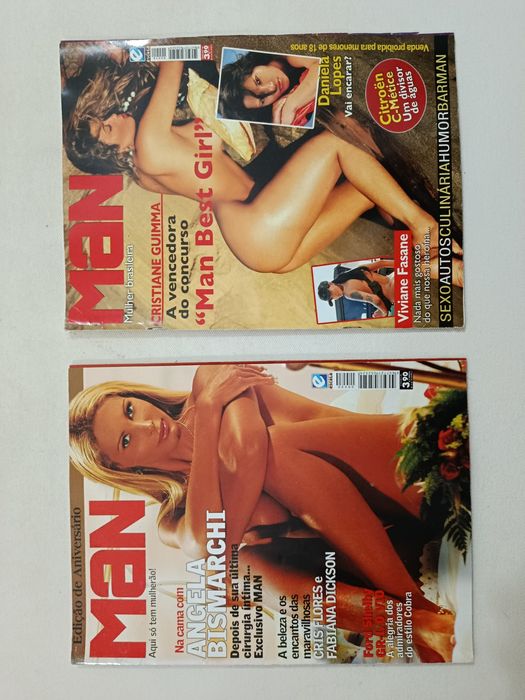 11 revistas MAN, mulher brasileira ( Eróticas )