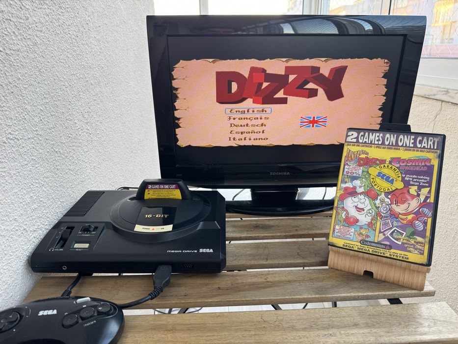 Mega Drive | 2 in 1: Fantastic Dizzy + Cosmic Spacehead | PAL | CIB