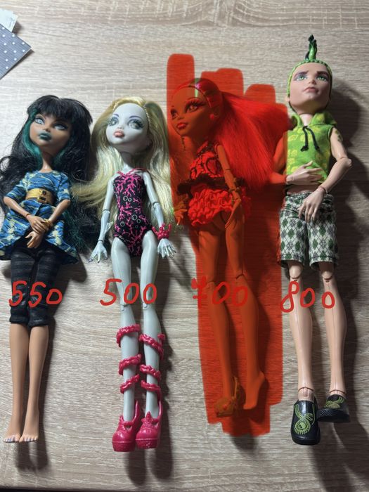 ляльки монстер хай monster high