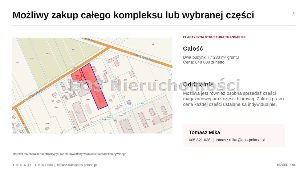 Biurowiec na sprzedaż, Dąbrowa Białostocka