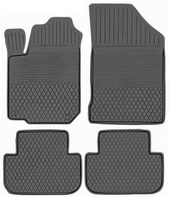Dywaniki gumowe do TOYOTA YARIS I komplet