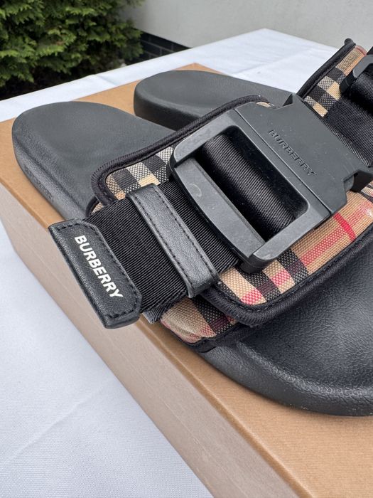 Męskie klapki Burberry