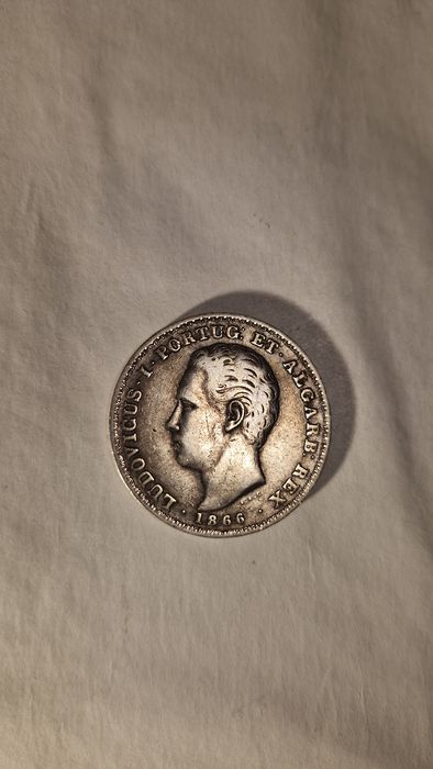 500 Reis D.Luis prata 1886 e outras datas