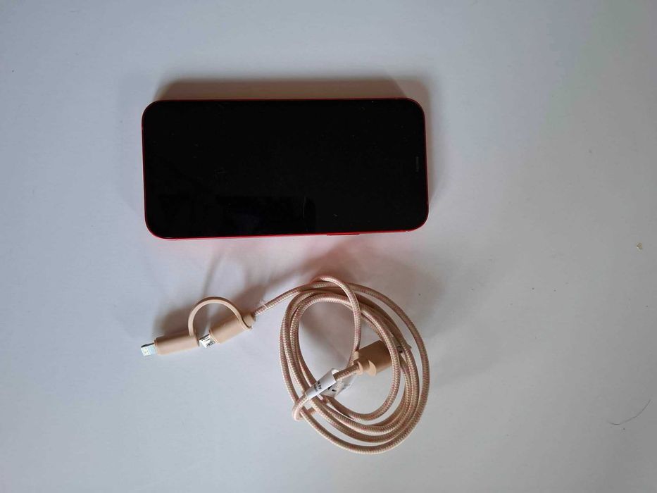 iPhone 12 64GB (PRODUCT)RED – stan idealny, wersja PL
