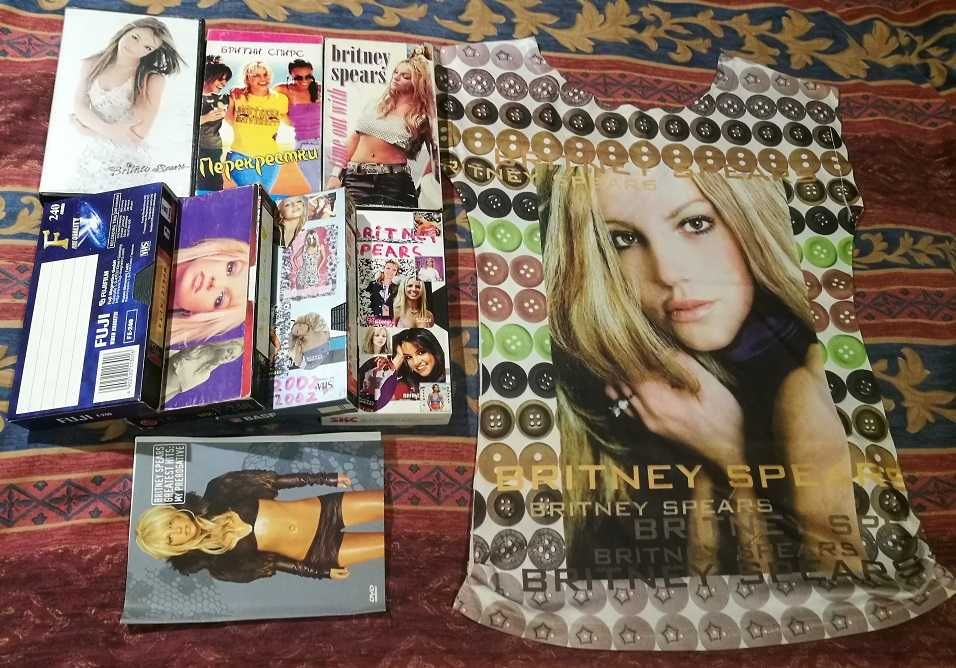 видеокассета Britney Spears бритни спирс видео кассета разные музыка