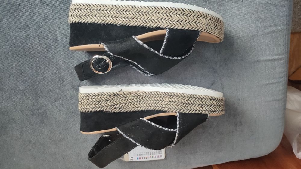 Buty sandały Jenny Fairy CCC koturn r 38 nowe