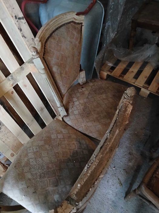 6 szt starych krzeseł ,przedwojenne krzesła,do renowacji,krzesło