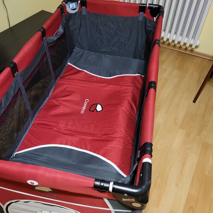 Łóżeczko turystyczne Coneco dwupoziomowe