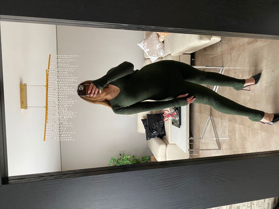 Komplet dzianinowy damski