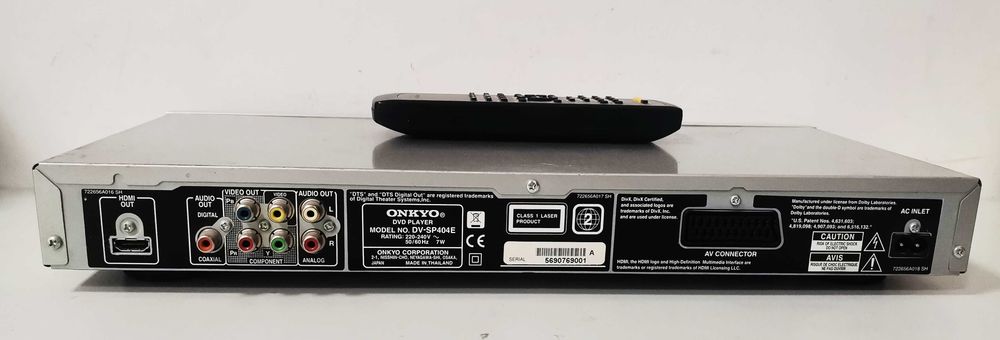 Odtwarzacz DVD Onkyo DV-SP404E