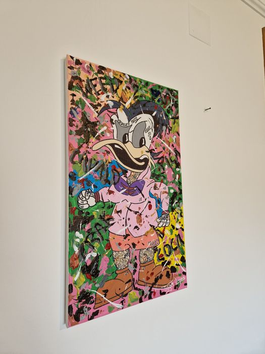 Quadro Pop-Art Meth Scrooge McDuck 2025-07