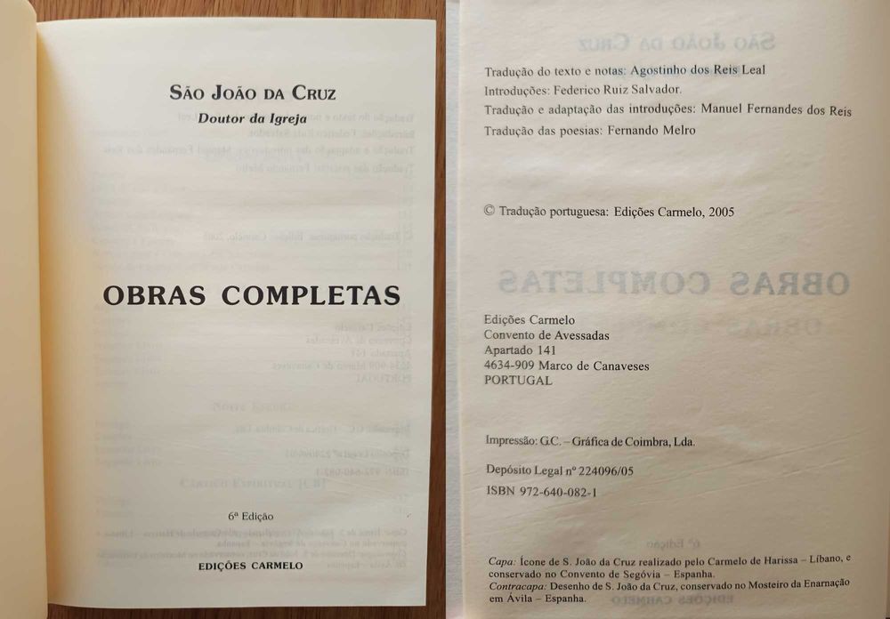 Obras Completas - São João da Cruz