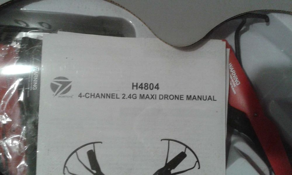 Dron  Copter manual  H4804   2.4G  35X35X8cm