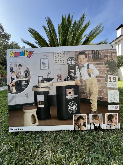 Brinquedo Banca de Barbeiro para Crianças NOVO