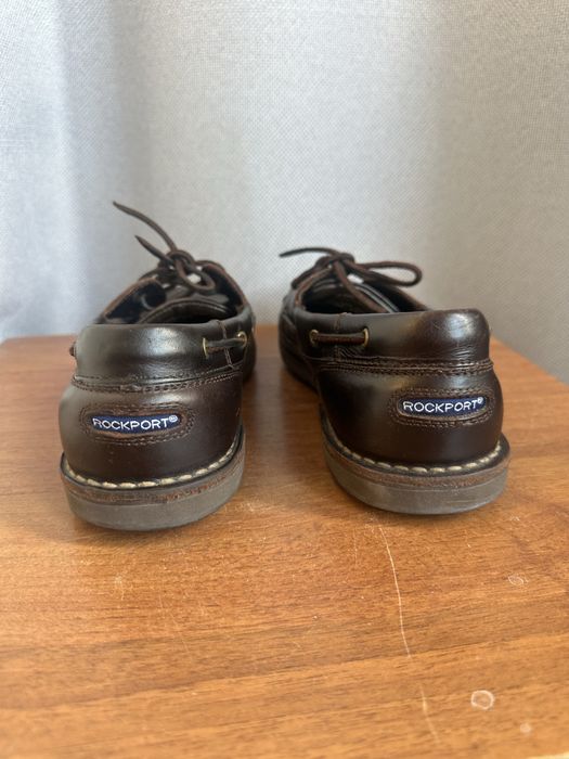 Чоловічі шкіряні топсайдери Rockport (розмір 8.5W)