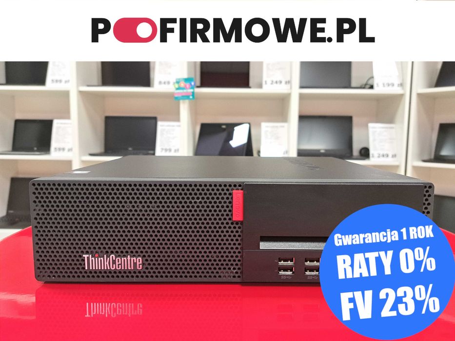 Tani Komputer Stacjonarny Lenovo M710S SFF i5 Win11 8GB 256SSD VGA
