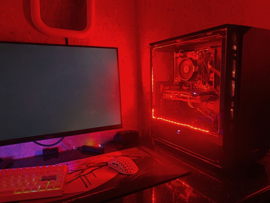 Komputer do gier Gamingowy PC | Ryzen 5 3500X | RX 470 8GB | 16GB RAM | SSD + HDD
