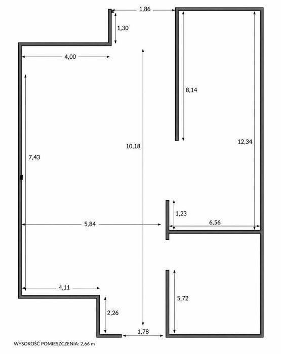 OKAZJA! Do wynajęcia Lokal o powierzchni 400m² za 3200zł brutto może funkcjonować jako jedna całość lub jako dwa niezależne lokale po 200 m²
