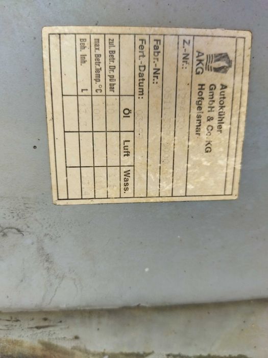 Koparka O&K RH  6- 22 z 1999 roku -Części