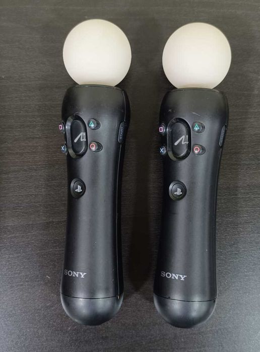 2 Comandos Move Motion + Câmara Eye Toy + 2 Cabos de Carregamento Para PlayStation 3